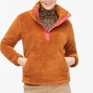 J Crew Factory Teddy Pullover